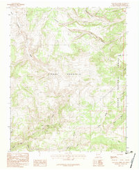 Download a high-resolution, GPS-compatible USGS topo map for Lagunitas Creek, NM (1983 edition)