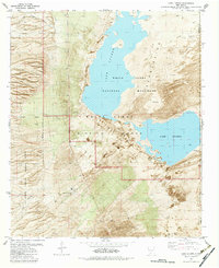preview thumbnail of historical topo map of Doña Ana County, NM in 1982