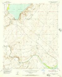 Download a high-resolution, GPS-compatible USGS topo map for Lake Mc Millan South, NM (1956 edition)