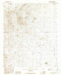 Download a high-resolution, GPS-compatible USGS topo map for Lake Valley, NM (1989 edition)