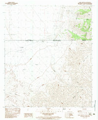 Download a high-resolution, GPS-compatible USGS topo map for Lang Canyon, NM (1983 edition)