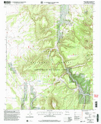 Download a high-resolution, GPS-compatible USGS topo map for Largo Mesa, NM (2002 edition)