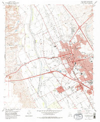 Download a high-resolution, GPS-compatible USGS topo map for Las Cruces, NM (1978 edition)