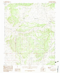 Download a high-resolution, GPS-compatible USGS topo map for Las Nutrias, NM (1983 edition)
