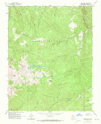 Download a high-resolution, GPS-compatible USGS topo map for Latir Peak, NM (1973 edition)