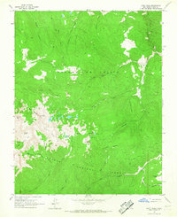 Download a high-resolution, GPS-compatible USGS topo map for Latir Peak, NM (1967 edition)
