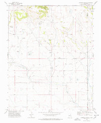 preview thumbnail of historical topo map of Colfax County, NM in 1974