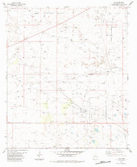 Download a high-resolution, GPS-compatible USGS topo map for Lea, NM (1984 edition)