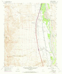 Download a high-resolution, GPS-compatible USGS topo map for Lemitar, NM (1973 edition)