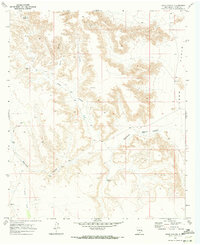 Download a high-resolution, GPS-compatible USGS topo map for Lewis Canyon, NM (1973 edition)