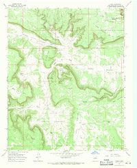 Download a high-resolution, GPS-compatible USGS topo map for Leyba, NM (1971 edition)