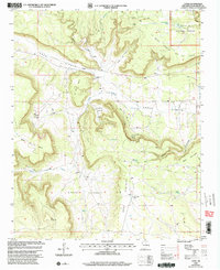 Download a high-resolution, GPS-compatible USGS topo map for Leyba, NM (2003 edition)