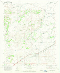 Download a high-resolution, GPS-compatible USGS topo map for Liberty Mesa, NM (1971 edition)