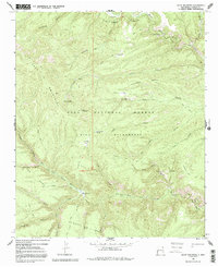 Download a high-resolution, GPS-compatible USGS topo map for Lilley Mountain, NM (1992 edition)