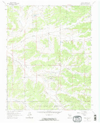 Download a high-resolution, GPS-compatible USGS topo map for Lindrith, NM (1985 edition)