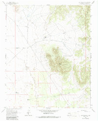 Download a high-resolution, GPS-compatible USGS topo map for Lion Mountain, NM (1986 edition)