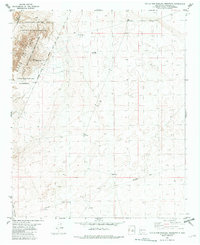 preview thumbnail of historical topo map of Socorro County, NM in 1982