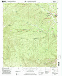 Download a high-resolution, GPS-compatible USGS topo map for Little Turkey Park, NM (2002 edition)