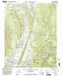 Download a high-resolution, GPS-compatible USGS topo map for Llaves, NM (2003 edition)