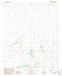 preview thumbnail of historical topo map of Torrance County, NM in 1990