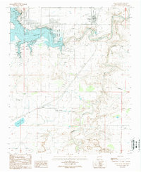 Download a high-resolution, GPS-compatible USGS topo map for Logan South, NM (1989 edition)