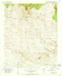 1954 Map of Rio Rancho, NM, 1955 Print