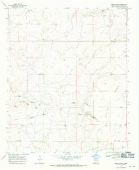 preview thumbnail of historical topo map of De Baca County, NM in 1968