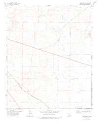 preview thumbnail of historical topo map of Guadalupe County, NM in 1978
