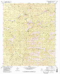 Download a high-resolution, GPS-compatible USGS topo map for Lookout Mountain, NM (1981 edition)
