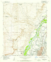 Download a high-resolution, GPS-compatible USGS topo map for Los Griegos, NM (1955 edition)