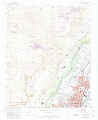 Download a high-resolution, GPS-compatible USGS topo map for Los Griegos, NM (1975 edition)