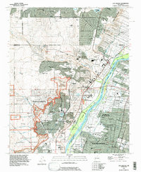 Download a high-resolution, GPS-compatible USGS topo map for Los Griegos, NM (1996 edition)