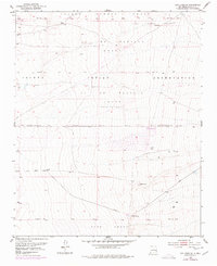 1952 Map of Los Lunas SE, 1977 Print