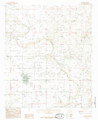 Download a high-resolution, GPS-compatible USGS topo map for Loving, NM (1985 edition)