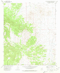 Download a high-resolution, GPS-compatible USGS topo map for Luera Mountains East, NM (1981 edition)