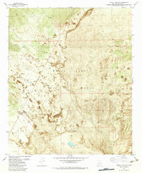 Download a high-resolution, GPS-compatible USGS topo map for Lumley Lake NW, NM (1982 edition)
