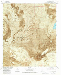 preview thumbnail of historical topo map of Sierra County, NM in 1982