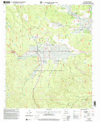 Download a high-resolution, GPS-compatible USGS topo map for Luna, NM (2002 edition)