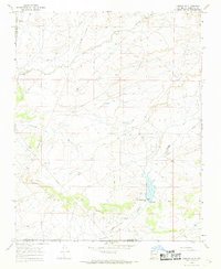 Download a high-resolution, GPS-compatible USGS topo map for Lybrook SE, NM (1969 edition)