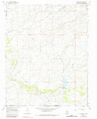 Download a high-resolution, GPS-compatible USGS topo map for Lybrook SE, NM (1984 edition)