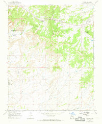 Download a high-resolution, GPS-compatible USGS topo map for Lybrook, NM (1969 edition)