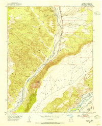 Download a high-resolution, GPS-compatible USGS topo map for Lyden, NM (1954 edition)