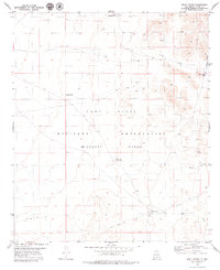 preview thumbnail of historical topo map of Otero County, NM in 1979
