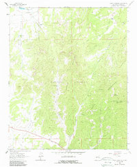 Download a high-resolution, GPS-compatible USGS topo map for Madre Mountain, NM (1987 edition)