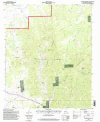 Download a high-resolution, GPS-compatible USGS topo map for Madre Mountain, NM (1998 edition)