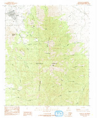 Download a high-resolution, GPS-compatible USGS topo map for Magdalena, NM (1985 edition)