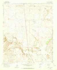 Download a high-resolution, GPS-compatible USGS topo map for Marley Draw, NM (1965 edition)