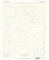 preview thumbnail of historical topo map of Harding County, NM in 1966