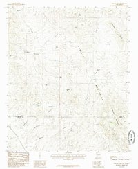 Download a high-resolution, GPS-compatible USGS topo map for McLeod Tank, NM (1985 edition)