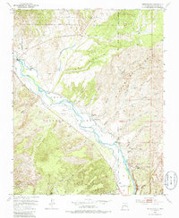 Download a high-resolution, GPS-compatible USGS topo map for Medanales, NM (1986 edition)